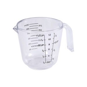 600ml Good Cook Clear Measuring Cup with Measurements Measuring Device Kitchen Tools with Scales