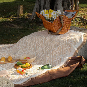 WildPioneer Outdoor Moisture-proof Portable Mat Picnic Mat for Outdoor Camping Picnic Beach Outdoor Blanket for Camping