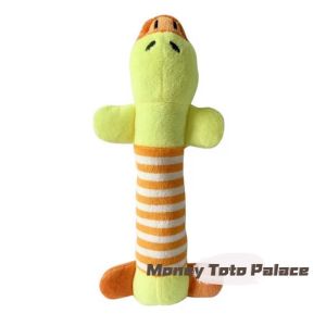Pet Toy Dog Toy Cat Toy Dog Chewing Toy Cat Chewing Toy Kitten Toy Puppy Toy Mainan Kucing Mainan Anjing 宠物陪玩发声玩具 Puppy Cute Soft Plush Toy Squeaky Stuffed Toy Molar Toy 宠物幼犬狗狗玩具发声玩具