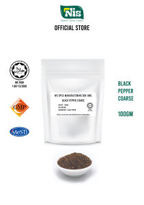 NIS HALAL Sarawak Black Pepper Coarse 100G/200G/500G