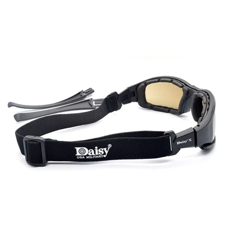 Daisy X7 Polarized Photochromic Tactical Glasses Military Goggles