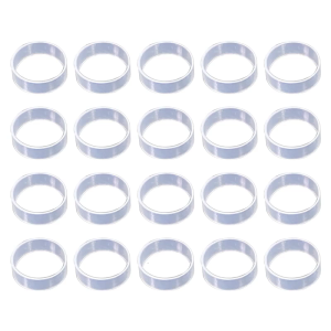 Invisible Protective Rings for / / Switch PRO Silicone Elastic Joystick Guard Rings 20Pcs Ultra-thin Cover