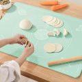 Non Stick Silicone Kneading Mat Heavy Duty Pastry Board with Measurement Marks Heat Resistant for Baking Cooking. 