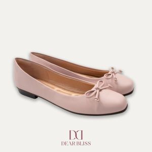 DEAR BLISS Adria Napa Bow Candy Ballet Flats