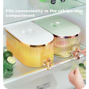 5.3L Water Dispenser Beverage Dispenser Water Jug Dispenser Bekas Kenduri Kettle Camping Small Kettle 饮料桶