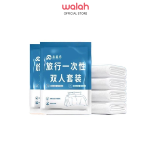 Disposable Bed Sheets Quilt Cover  Pillowcases Delicate Soft Breathable Skin-friendly Travel Sets