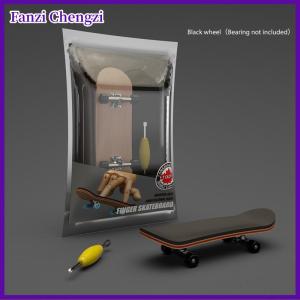 Fanzi Finger SkateBoard Wooden Fingerboard Toy Professional Stents Finger Skate Set