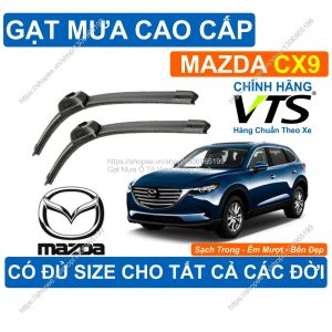Gạt Mưa A8 Kính Lái Mazda CX9 Cặp Gạt Mưa Kính Lái Mazda CX9 Có Đủ Size Cho Các Đời Xe Mazda CX9.