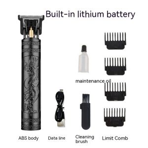 Electric Hair Clipper Rechargeable Trimmers Adjustable Cordless Edge Cutter Hair For Adult Child