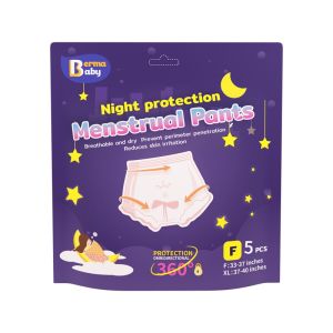 Womens Menstrual Pants Adult Diapers Disposable Hygiene Panties Leak Proof Night Pants