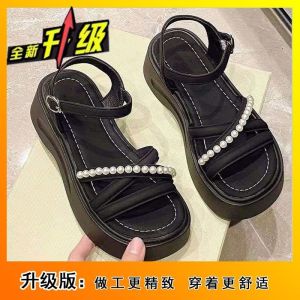 [Free Shipping] Versatile Sandals For Outdoor Wear Featuring A Thick Non-Slip Sole And A New Lightweight Soft-Soled Fashionable And Sporty Design For Women Perfect For Summer 2026