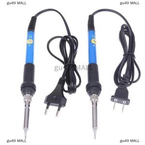 gu49 MALL Adjustable Temperature Electric Soldering Iron V V 60W 80W Welding Solder Heating Nib Repair Tool