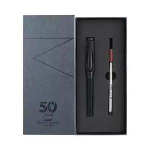 Lamy German Hunter Treasure Bead Pen 50th Anniversary Business Neutral Pen Mens and Womens Gift Box Set Student Signature Pen (Free carving)
