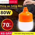 Bóng Đèn Tích Điện Bóng Đèn Led Sạc Tích Điện Đa Năng Chế Độ Sáng Siêu Bền. 