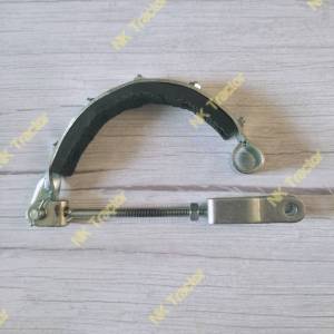 (ชุด) ผ้าเบรก ทะเลทอง (รุ่น ยาว / รุ่น สั้น) เบรกนอก หางรถไถนาเดินตาม (ก้ามเบรก ผ้าเบรค ก้ามเบรค เบรคนอก โครงทะเลทอง หางทะเลทอง)