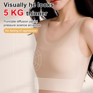 Breasts Contracting Intimates Slimming Thin Chest Reduction Push-up Breast Holding Plus Size Seamless Bras Slimming Effect