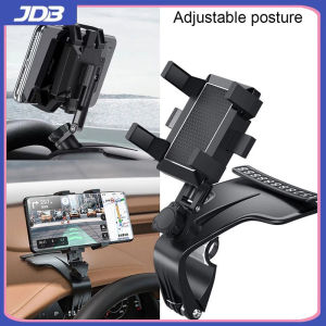 2021 new multifunctional car phone holder can rotate and adjust navigation multi-function with parking card car accessories