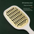 Stainless Steel Handheld Cheese Grater Multi-Purpose Kitchen Food Graters For Cook Cheese Chocolate Butter Fruit Vegetable. 