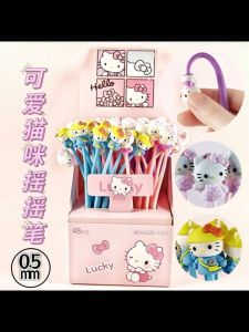 Pen Dakwat Kuromi Kartun💜 1PCS Cute Cartoon Shaker Ball Pen Smooth Writing Student School Stationery Gift