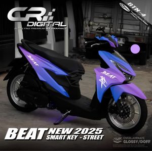 COD) TERBARU Decal Sticker Honda Beat NEW 2025 Smart Key /STREET Remote Full body - Stiker Skotlet Variasi Modifikasi Beat STREET 2025 JAPANESE TERBARU
