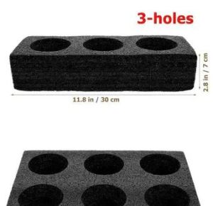 non - slip foam cup holder tray coaster for beverages