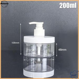 Follow Get More【Metonna】 100-800ml Soap Dispenser Bottle Shampoo Shower Gel Bottle Refilable Wide Mouth Lotion Hand Sanitizer Bottle Bathroom Container