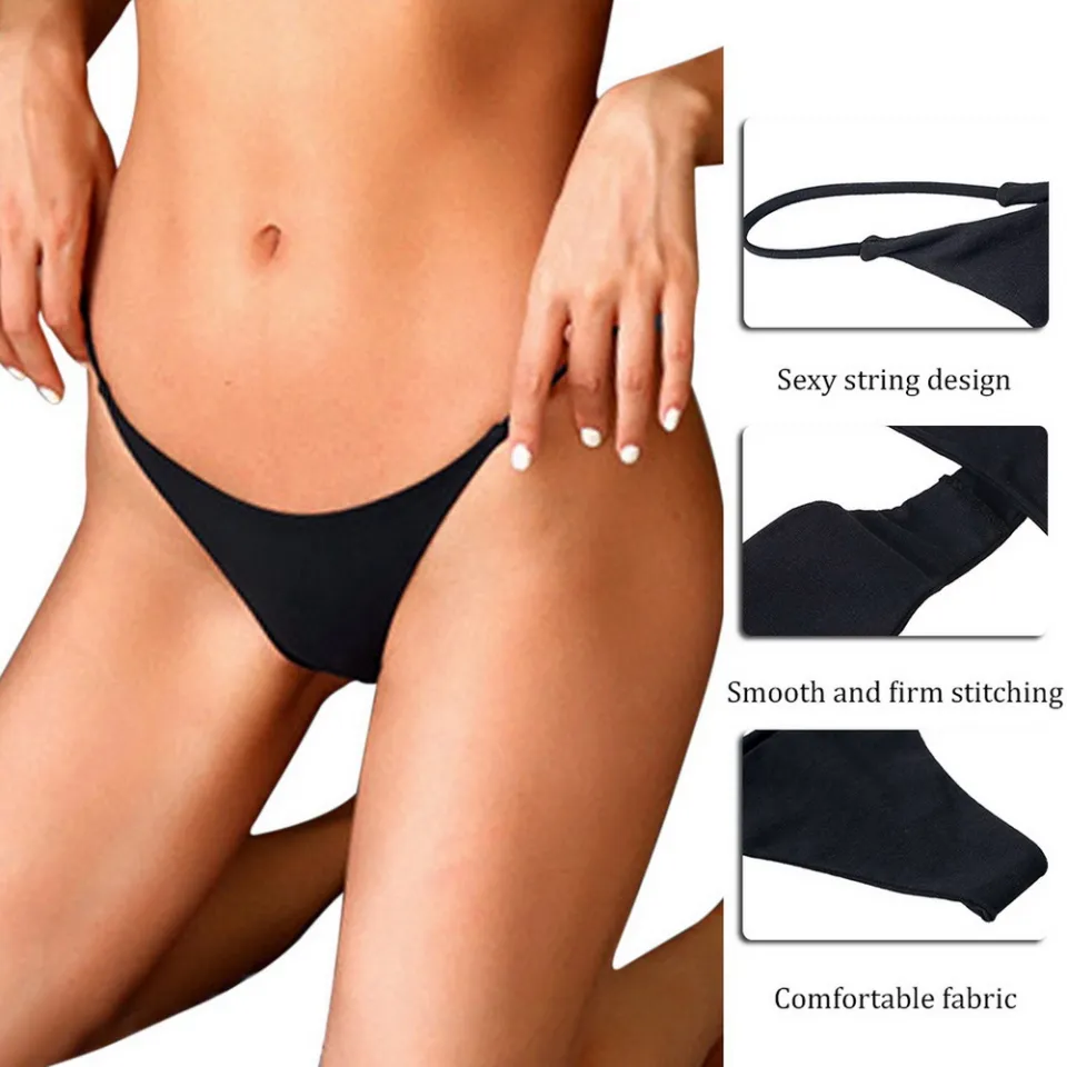 Women Sexy Seductive Thong Fashion Low Waist Thin Belt Hot Temptation  Underpant