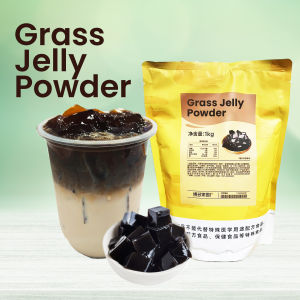 Grass  jelly Powder 1kg for Milk Tea Sinker and Dessert halo halo