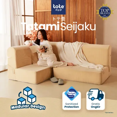 Tote Tatami Seijaku | Sofa Lipat Lantai