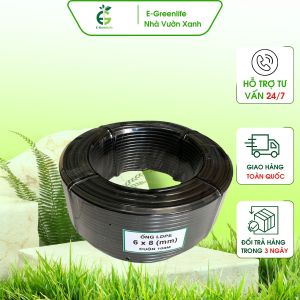 Combo 10m ống LDPE 5 / PE 6 / PE 8 - Ống PE phi 5mm/6mm/8mmỐng dẫn nước dùng trong hệ thống tưới