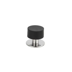 STMEN door stopper rubber stopper Mute Stainless Steel 1Pcs Thicken Door Hardware Wall Mounted Shock Absorbent Non-Punch Heavy Duty Wall Protector Door Stopper Door Touch Door Holder
