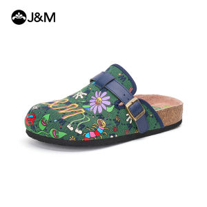 Joy&Mario Womens Sandals Cartoon Casual Flat Sandals Shoes For Women