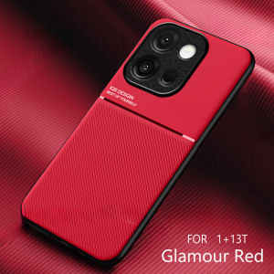 For Oneplus 13T 5G 2025 For One plus 13 T Oneplus13R Oneplus13T Oneplus 13 R 5G 2025 Magnetic Leather Texture Phone Case Soft Silicone Shockproof Protective Back Cover