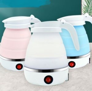 Portable Silicone Fordable Mini Electric Kettle Collapsible Fast Heating Electric Kettle