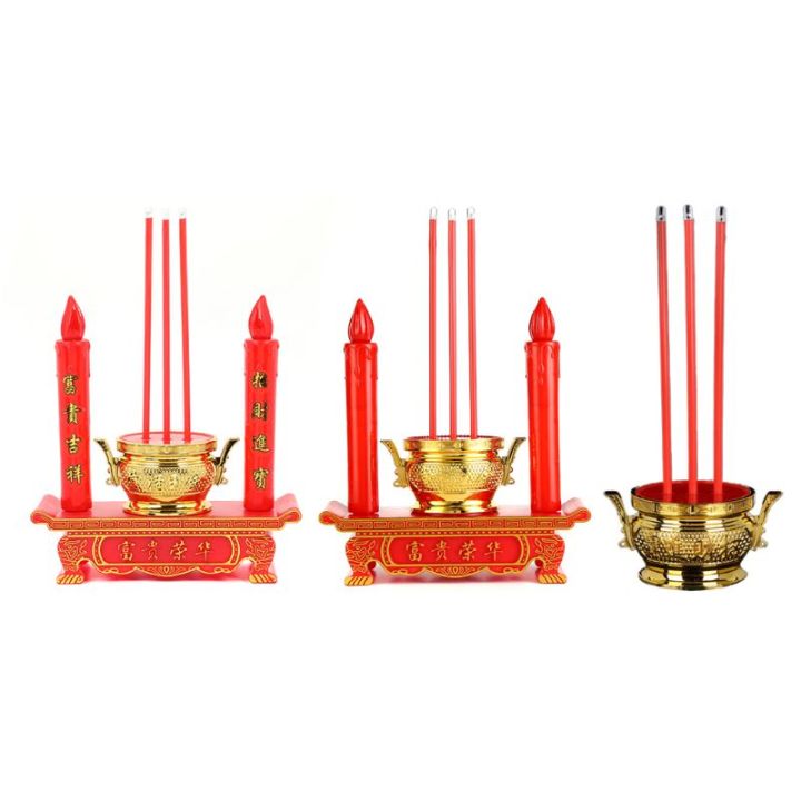 LED Candle Lamp Buddhist Electric Candle Light Avalokitesvara Buddha