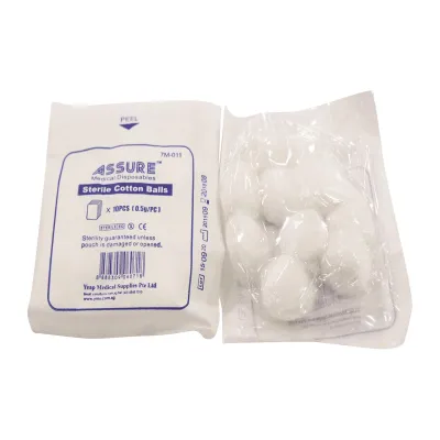 Assure Cotton Balls Sterile - Case
