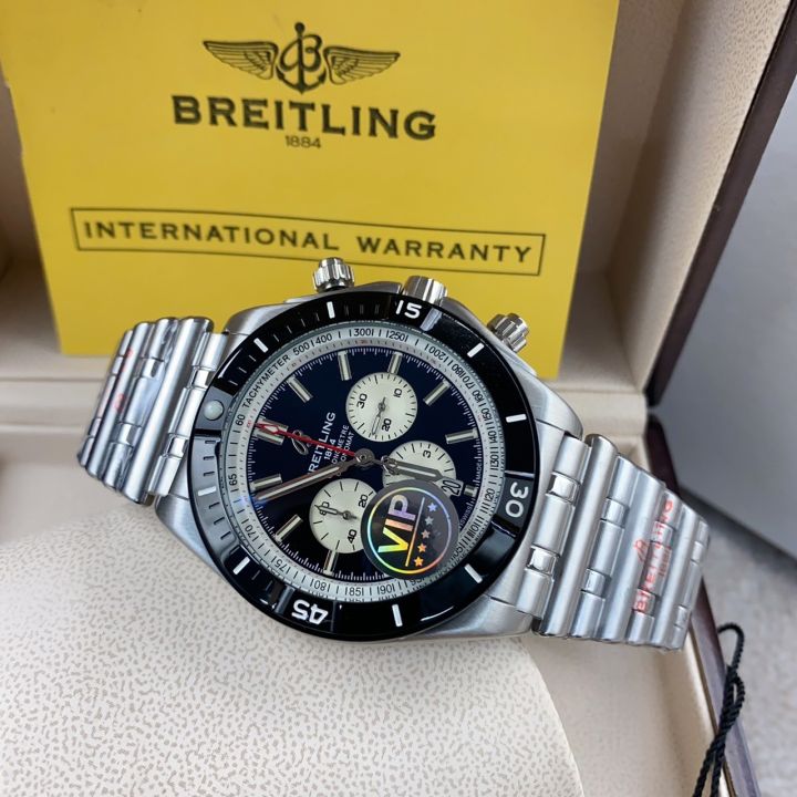 ⌚️ นาฬิกาแบรนด์ Breitling⌚️ 📌งาน Hiend 📌ขนาด 45 mm 📌ระบบ ถ่าน 📌ราคา ...