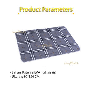 【80*120 cm】Alas Ompol Dewasa/Washable Absorbent Bed Pad/Alas Ompol Perlak Bayi Dewasa/Waterproof Reusable Mattress
