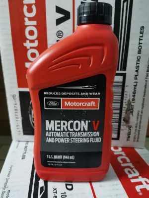 Motocraft Mercon V Automatic Transmission Fluid 1L for Ford Everest 2008-2014& Ford Ranger 2007-2011