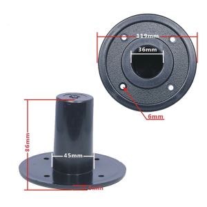 Metal Speaker Mounting Base With AntiSlip Stand Top Bracket For Home Theater And Live Performances