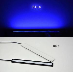 2PCS ULTRA THIN DRL LED 17CM Car Motorcycle Daytime Running Light Bar COB Lining Strip Tube Spot Lampu Kereta Sportlight 汽车日间行车灯