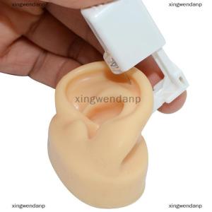 xingwendanp 1X Silicone Tai mô hình thực hành xuyên công cụ tai Stud hiển thị công cụ cơ thể đồ trang sức