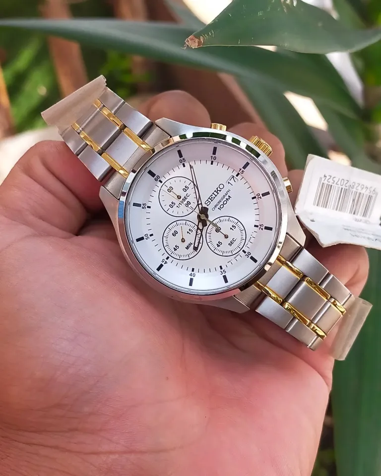 SEIKO CHRONOGRAPH クォーツ 腕時計 Seiko SKS541P1 Quartz Chronograph Hardlex Crystal Glass Stainless