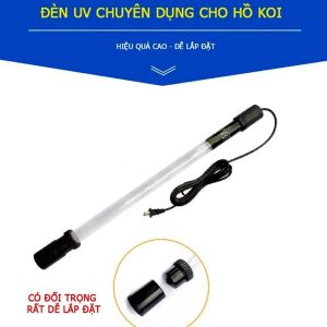 Đèn UV BAOYU BY 24W dài 47.5cm diệt khuẩn diệt tảo rêu để trong ngăn lọc hồ cá bể cá hồ Koi cá rồng bể ngoài trời...
