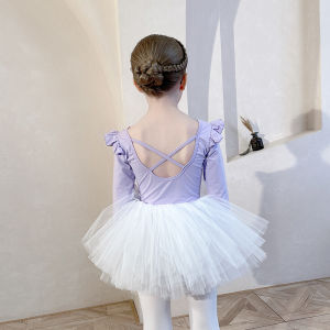 Váy Múa Ba Lê Dài Tay Cộc Tay KIDSBALLET Đầm Múa Cho Bé Váy Múa Cho Bé Váy Múa Trẻ Em