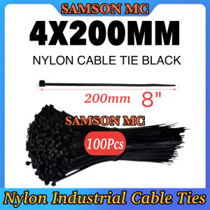 Nylon Cable Ties Zip Ties Industrial Cable Tie(Original 100Pcs/Pack)High toughness stronger bearing capacity Cable Strap
