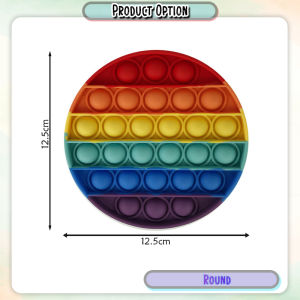 [Little B House] Mainan Pop It Pop It Fidget Toy Stress Relief Pop It Bubble Toy Pop It Sensory Toy 灭鼠先锋 儿童解压玩具 - BT299