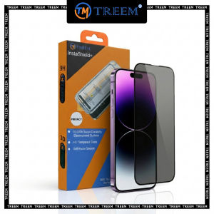 TREEM InstaShield+ iPhone 17 / 16 / 15 Series Tempered Glass Screen Protector (with Self-Paste installation Kit)