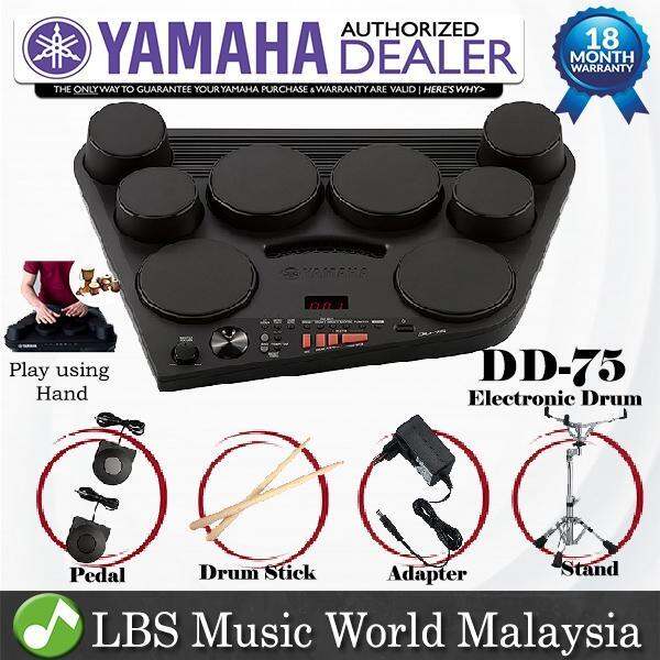 Yamaha DD-75 Portable Digital Drums Electronic Drum Kit with Stand (DD75 / DD  75) | Lazada