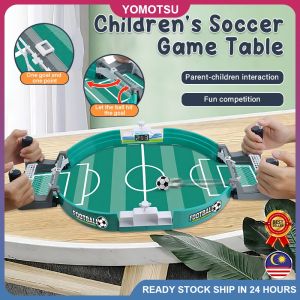 [KL Stock] Mini Football Tabletop Arcade Game Finger Battle Athletic Soccer Power Shot Football Table Game {FREE 2 BALLS}